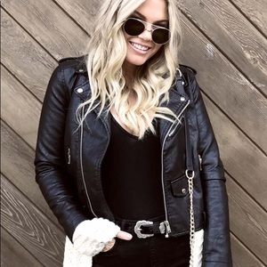 ShowPo Leather Moto Jacket